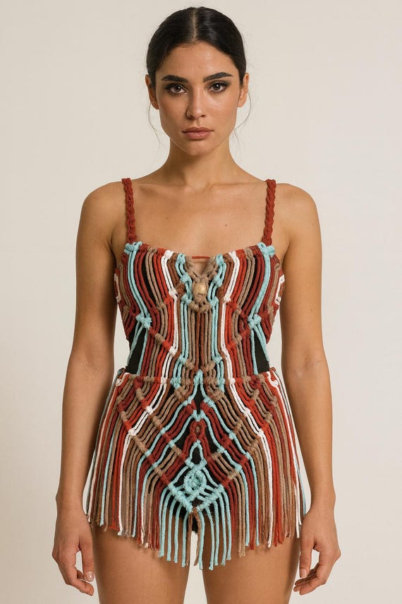 flowing beach dress Casual Halter Neck A-Line Dress Sleeveless Belted Swing Pleated Cocktail Party Beach Mini Dresses, Wine Red / S
