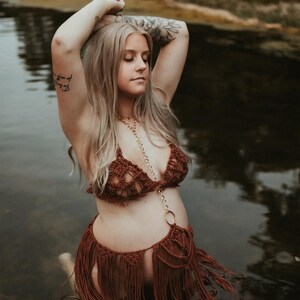 Alexa Makramee Boho Kleid für Fotoshooting, Strand oder Festival
