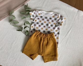 Baby Kinder T–Shirt und kurze Hose / Sommerset