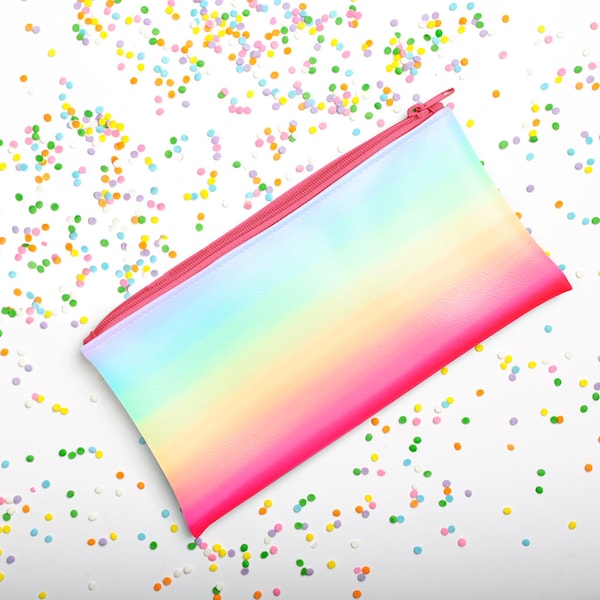 Meltdown All the Things Pouch, Ombre Pouch, Makeup Pouch, Zipper Pouch