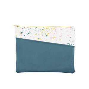 Spruce Splatter Dollface Peek-a-boo Pouch