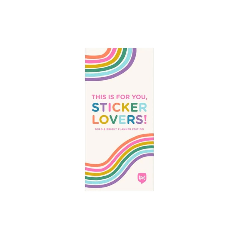 Sticker Booklet Bold & Bright Planner Edition