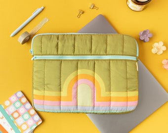 Puffy Zippered Pocket Laptop Sleeves