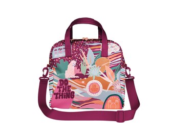Sac à Patins à Roulettes 38x28x40cm - Sac Roller Transportable, Bandoulière Réglable | Tuzhe Skate Bag