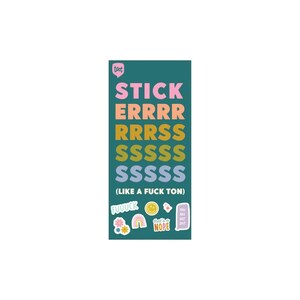 Sticker Booklet The Sweary Everything Edition