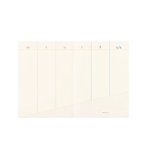 Perpetual Planner - Clean & Colorful - Talking Out Of Turn