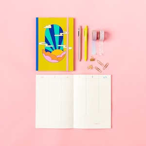 Perpetual Planner - Clean & Colorful - Talking Out Of Turn