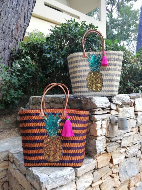 Handmade Straw Beach Bag Raffia Madagascar bag Beach Bag | Etsy Handmade Straw Beach Bag Raffia Madagascar bag Beach Bag | Etsy