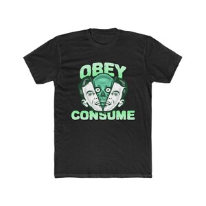 Sie Leben Sich Alien Tshirt Zu äusseren Verzehr Männer Baumwolle Crew Tee