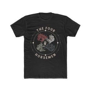 Four Horsemen Tshirt Wrestling Tee for Men 4 Horsemen of the Apocalypse