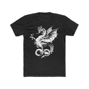 Gryphon Mythologisches Wesen Herren Baumwolle Crew Tee