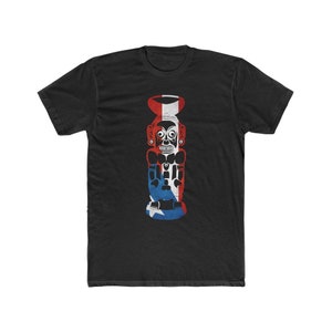 Taino Zemí Cohoba Puerto Rico Men&#39;s Graphic Cotton Crew Tee