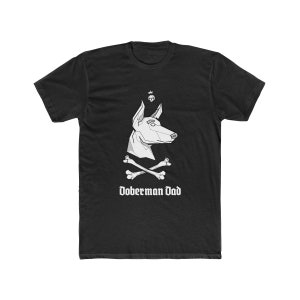 Dobermann Dad Doberman Pinscher Shirt Herren Baumwolle Crew T-shirt T-shirt