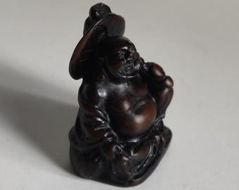 アンティーク彫刻の仏像ミニチュア - Etsy 日本