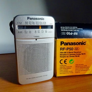 Panasonic portable pocket bag radio  2000