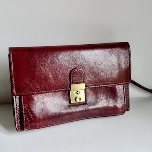 Lederhandtasche Sudhaus mit Handschlaufe Herrentasche 1960er