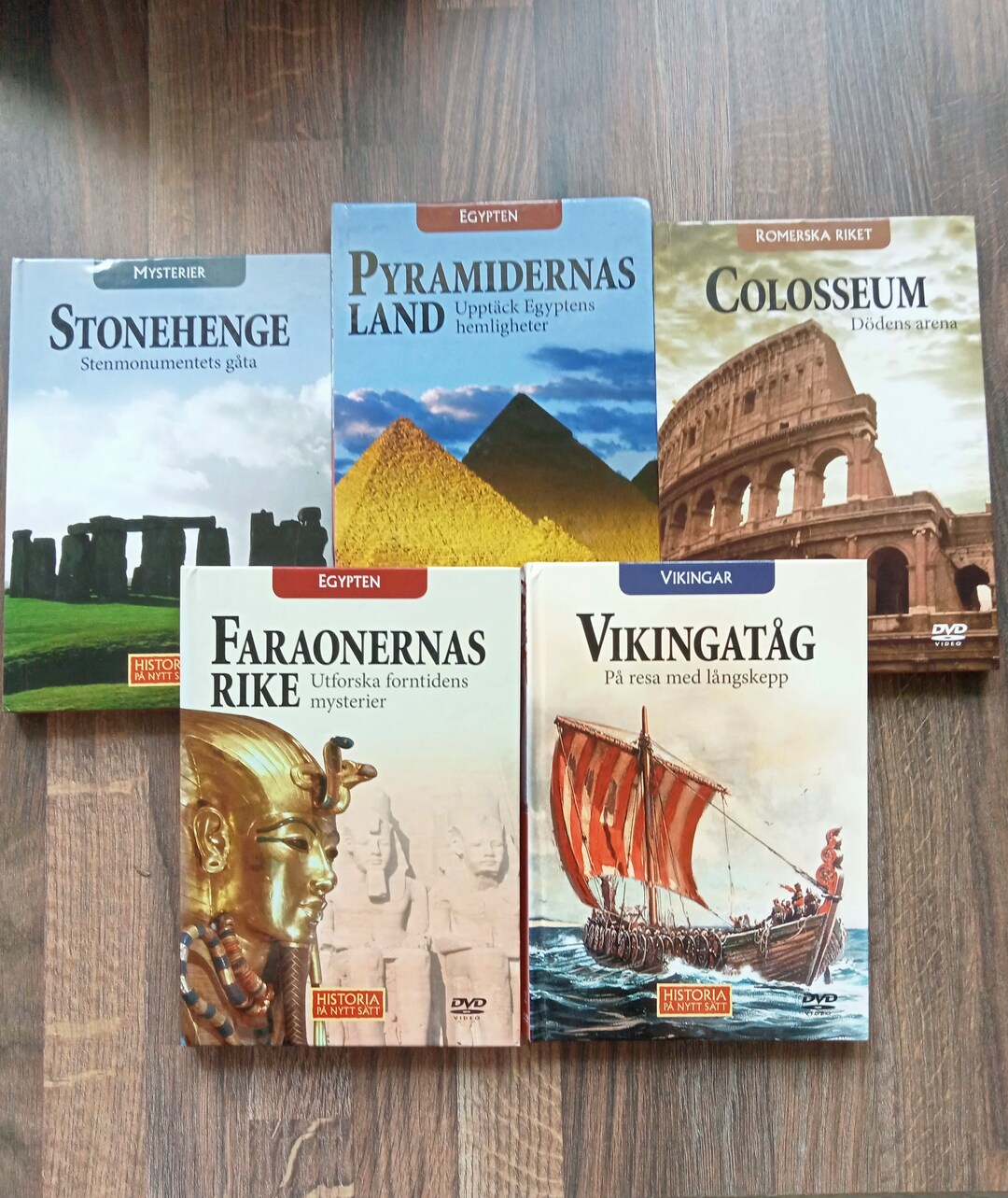 Sweden History in a New Way Series Books-booklets Sold Separately With
