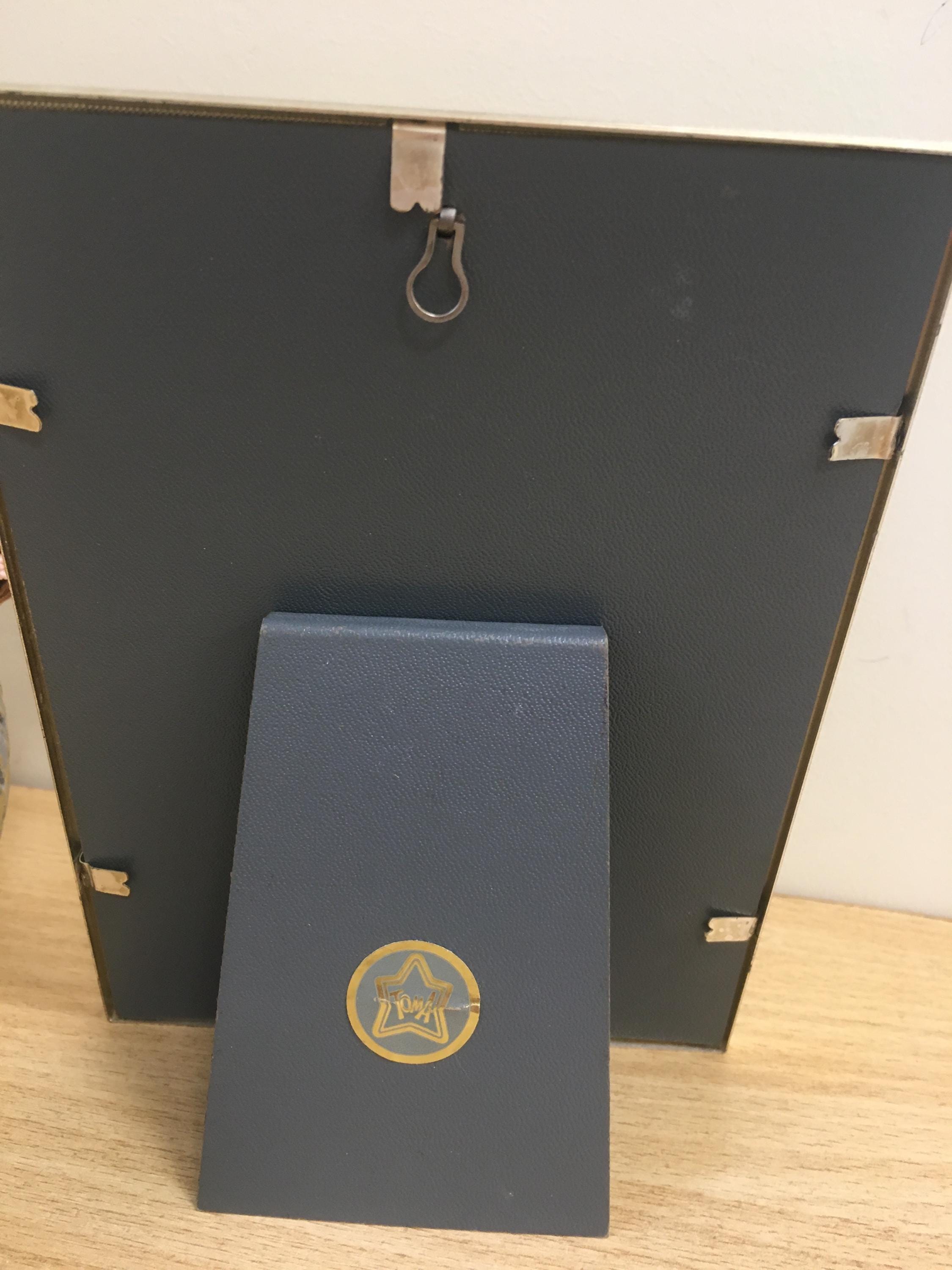 北欧ヴィンテージ　フォトフレーム４点セット　湾曲ガラス　凸ガラス　デンマーク デンマーク ビンテージ フォトフレーム 北欧家具talo tool & tool