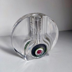 Dusterhaus German vase hand blown Walther Glass 1960