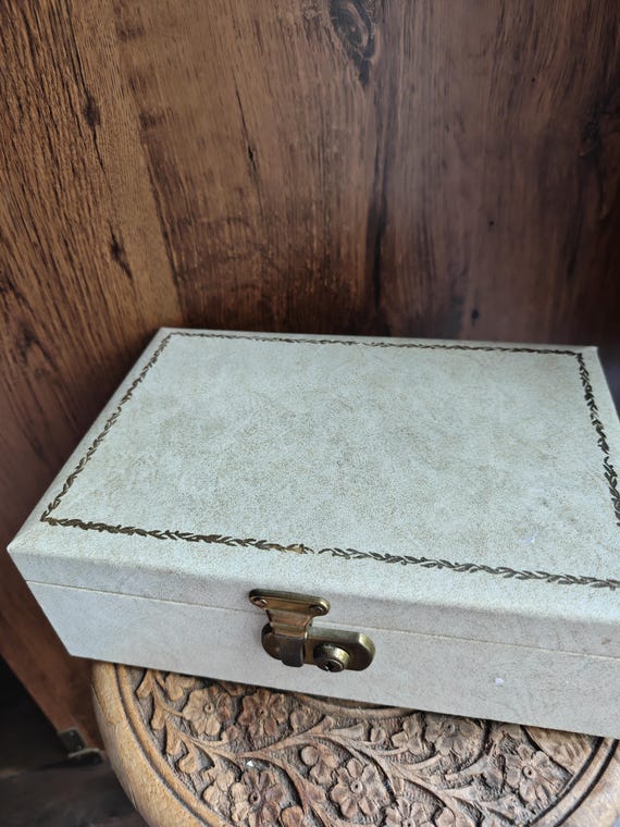 Sweden Malmö jewelry sewing box chest