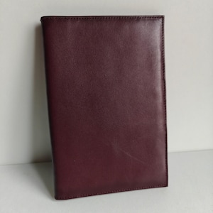 Vintage man real leather wallet organizer 1970