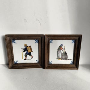 Dutch Royal Tichelaar Makkum farm village ceramic tiles