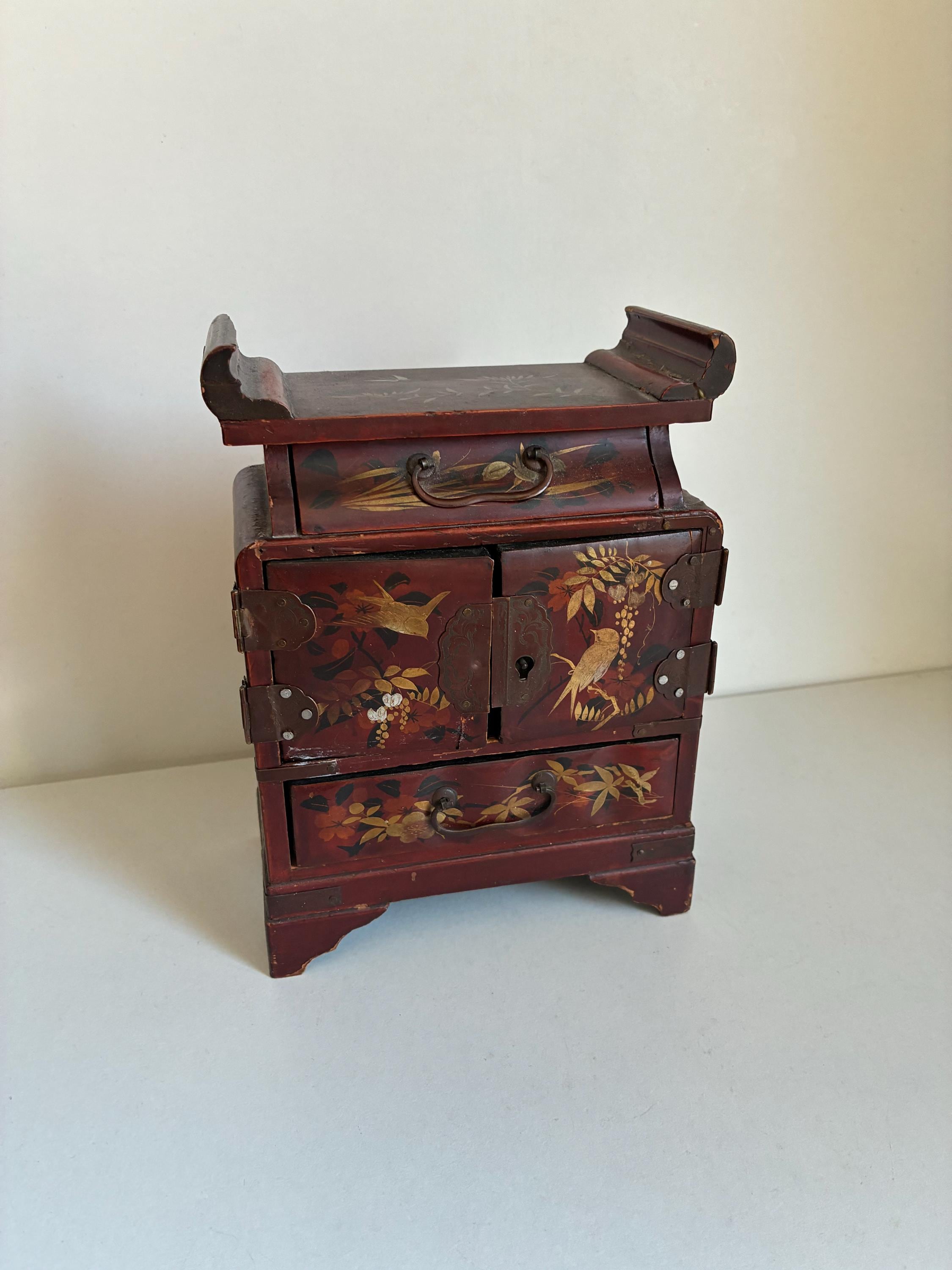 Antique Wooden Japanese Chests - Etsy