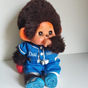 ぬいぐるみ VINTAGE MONCHICHI BLUE EYES Monchhichi, Vintage - 1974 - with blue eyes, Sekiguchi