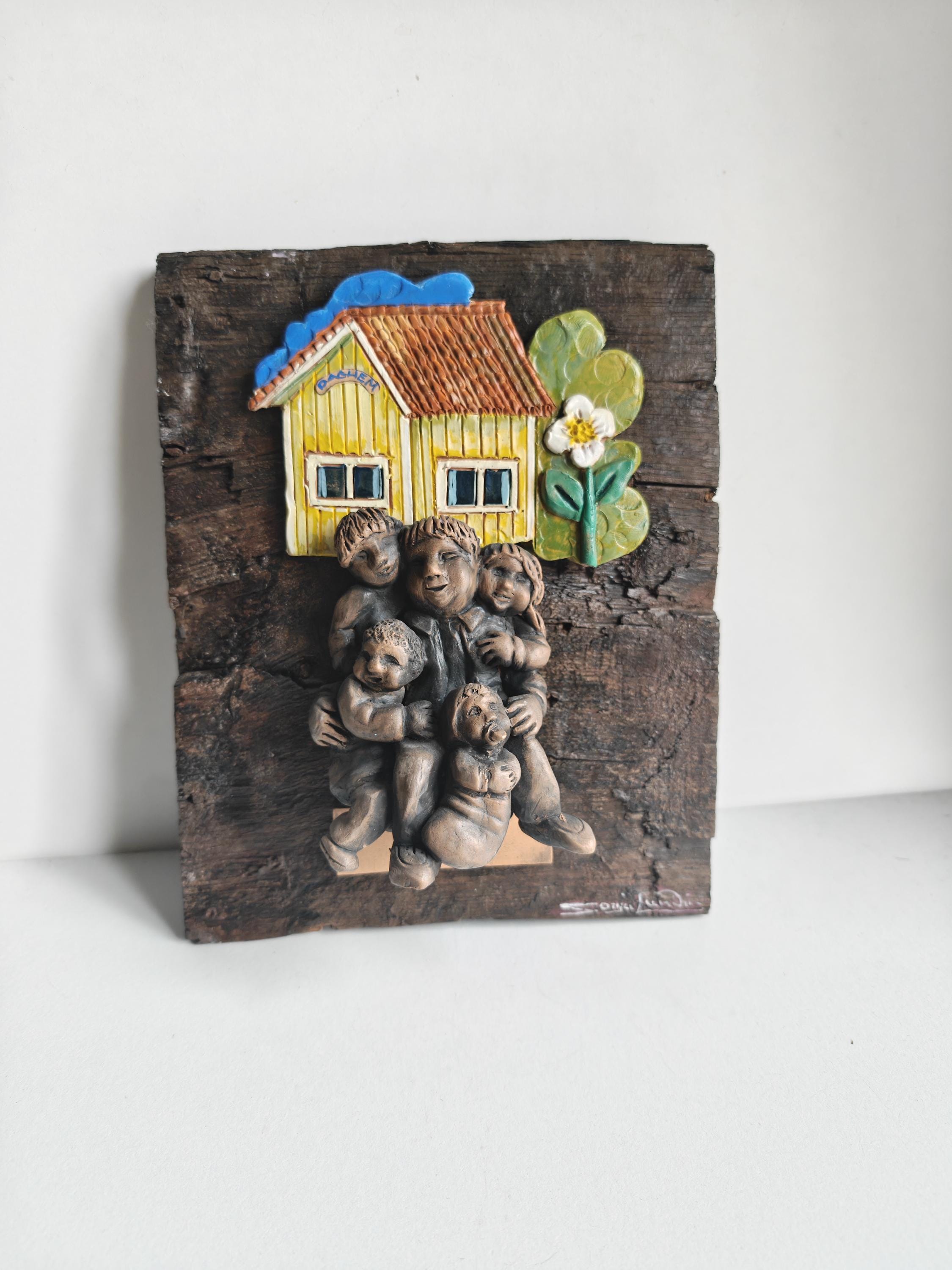 スウェーデンの子供の家の木の板 - Etsy 日本