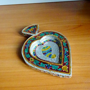 Moroccan tray pan dish hand made 1970
