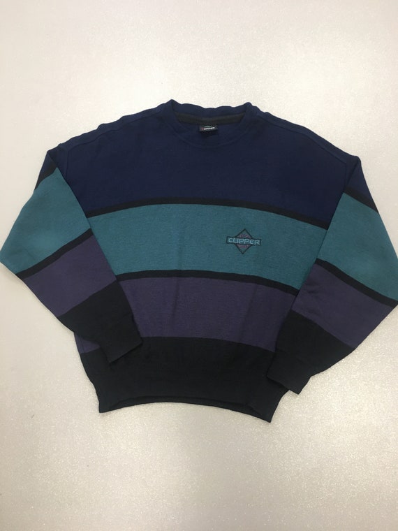 Vintage Clipper Danish wool man sweater jumper 50 size