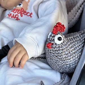 Amigurumi Chicken Crochet Pattern: Easy Easter Hen Plushie (PDF + Video)
