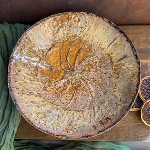 Spring Blossom Bowl No. 2– Handmade Ceramic Serving Bowl, Organic Floral Form, Nature Inspired Pottery