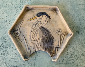Heron Spoon Rest | Sculptural Ceramic | Grace Embodied