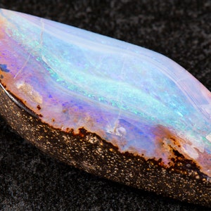 Boulder Opal 35mm x 14mm. 34.50cts image 4