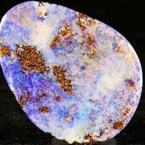 Australian Boulder Opal Pendant: 925 Silver, Natural Gemstone (31mm x 23mm, 29.35cts.)