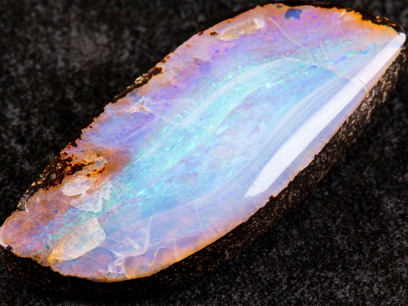 Boulder Opal 35mm x 14mm. 34.50cts image 3