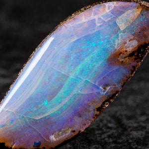 Boulder Opal 35mm x 14mm. 34.50cts image 1