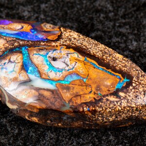 Opale Boulder 28 mm x 14 mm. 18,50cts image 8