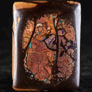 Boulder Opal 28mm x  21mm. 42.75cts Australian Boulder Opal Pendant, Natural Opal Pendant, 925 Silver Pendant, Opal Jewelry. gift for him