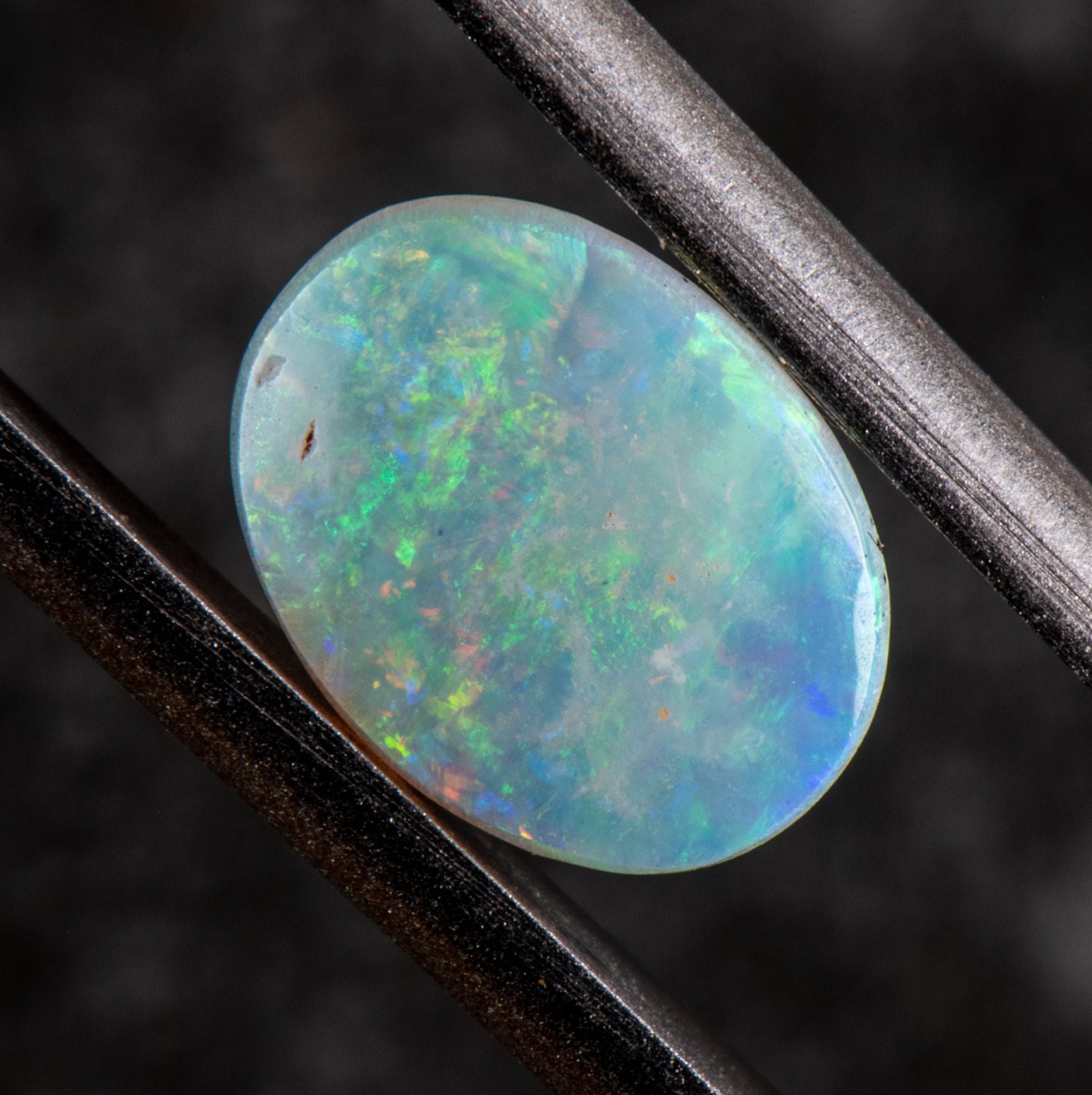 Australian White Opal 11mm x 8mm. 2.05cts - Etsy 日本