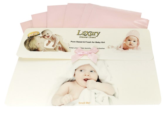 Baby Girl Luxury Scented Drawer Liners 120gsm Ideal Gift Etsy