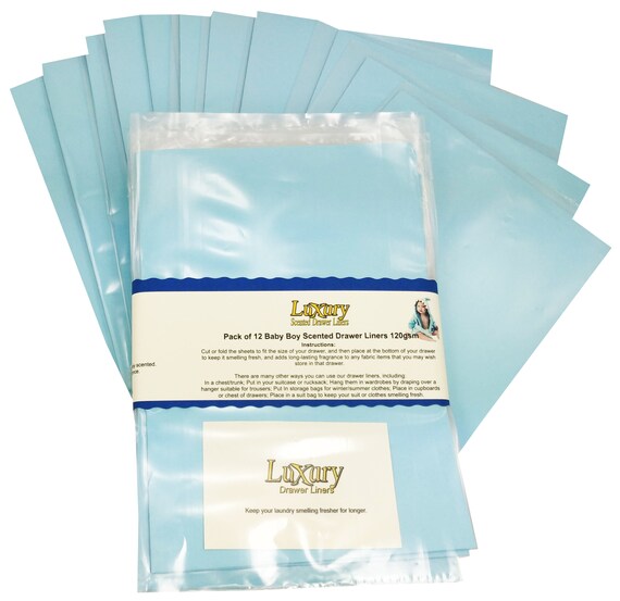 Baby Boy Luxury Scented Drawer Liners 120gsm Ideal Gift Etsy