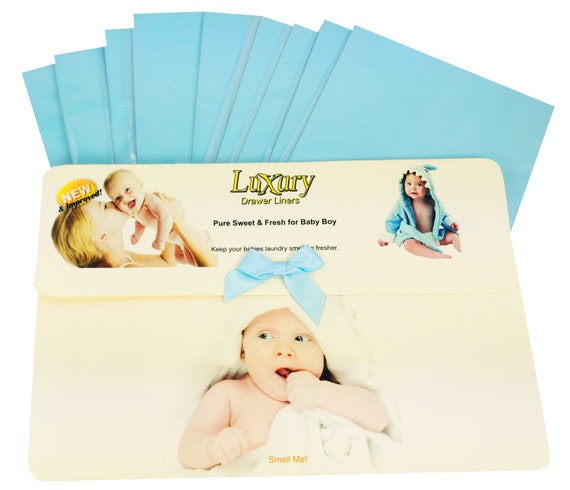 Baby Boy Luxury Scented Drawer Liners 120gsm Ideal Gift Etsy