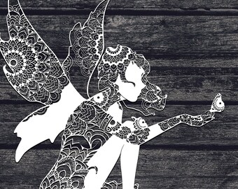 Download Fairy Mandala Svg Etsy SVG, PNG, EPS, DXF File