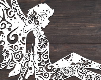 Download Fairy Mandala Svg Etsy PSD Mockup Templates