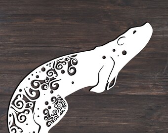 Download Otter Mandala Etsy