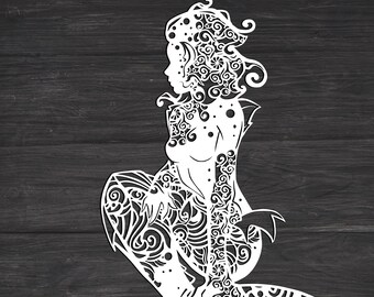 Download Ariel Mandala Svg Etsy