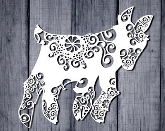 Download Baby Goat Svg Etsy