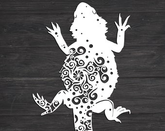 Dragon mandala svg | Etsy